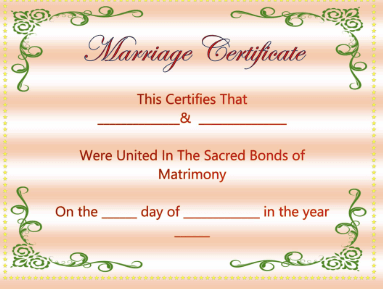 Printable:1xtwdnngrja= Marriage Certificate