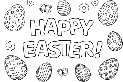 Printable:2g4thmsd5pq= Easter Coloring Sheets