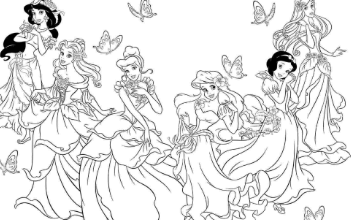 Printable:2odtntuato4= Disney Princess Coloring Pages