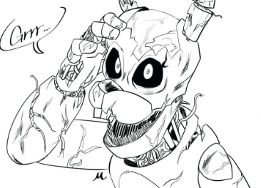 Printable:2ppvngqzgyq= Five Nights at Freddy's Coloring Pages