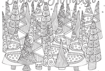 Printable:4oqr5e9arnk= Christmas Coloring Pages for Adults