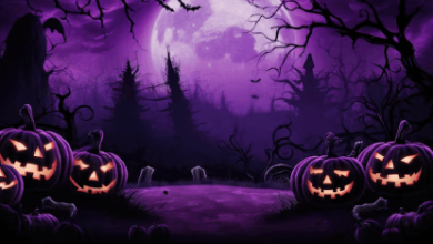 Purple:_7qioed6ffo= Halloween Background