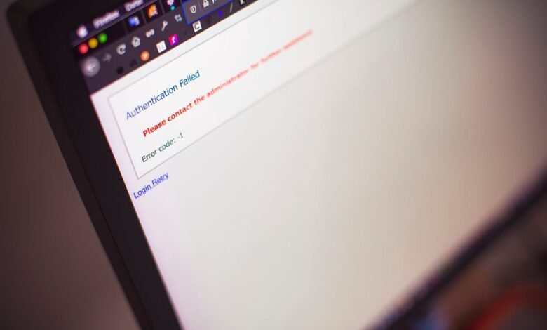 router login error explanation details